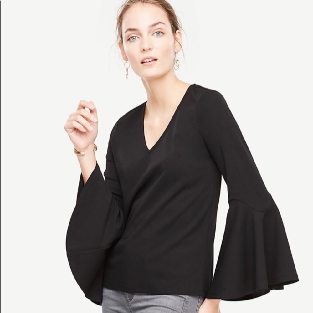 Ann Taylor Bell Sleeve Blouse